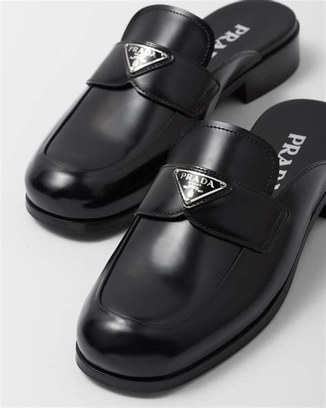 prada mules black